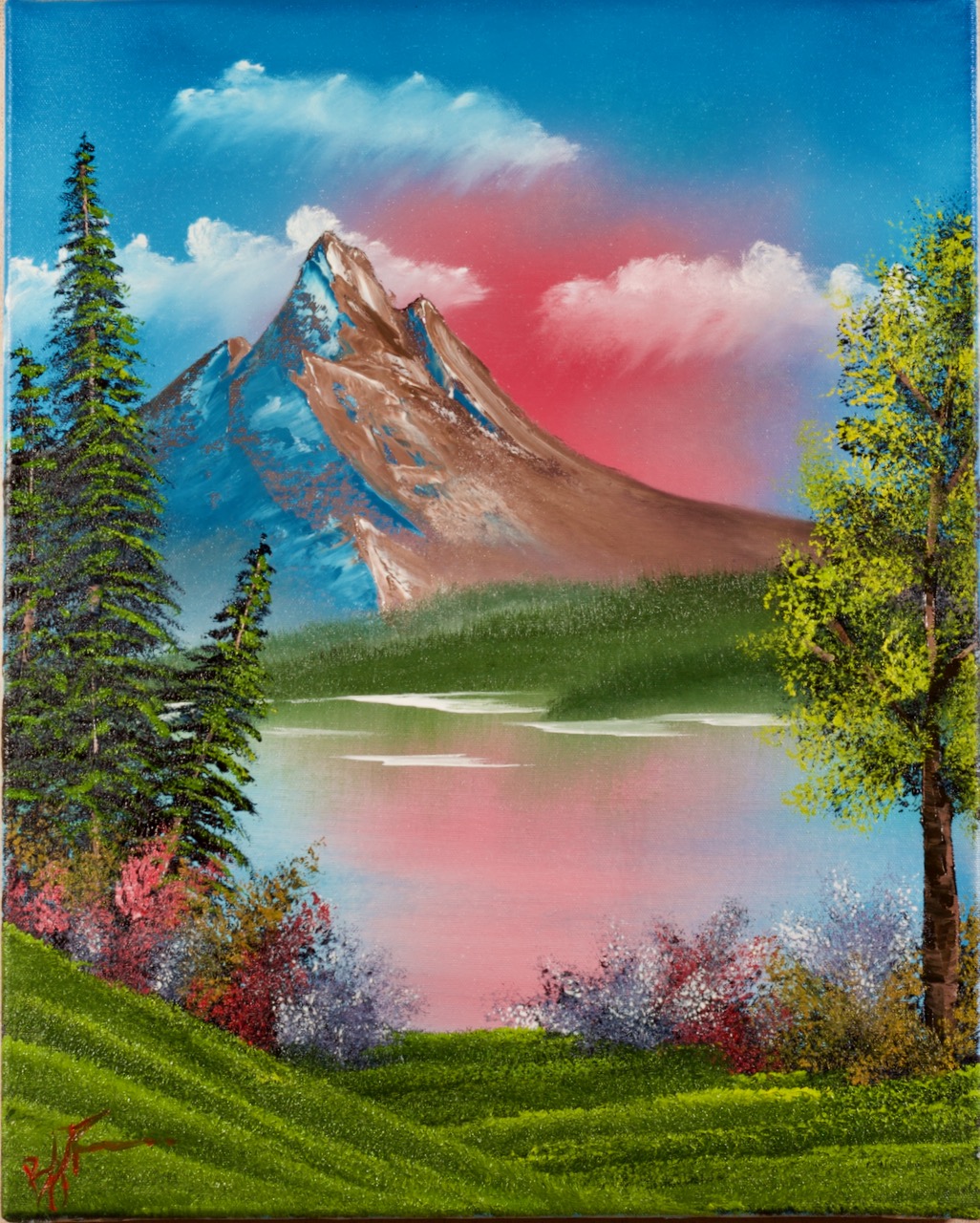 All You Need to Paint Like Bob Ross